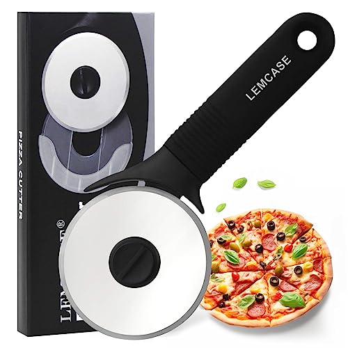Cortador de Pizzas LEMCASE Pizza Cutter (Preto) LEMCASE - Cortadores de pizza - preto, pizza cutter