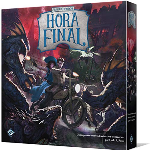 Jogo de Tabuleiro ASMODEE Arkham Horror: The Final Hour (Idade Mínima Recomendada: 14 anos) Fantasy Flight Games - Jogos de tabuleiro - idade mínima recomendada, 14 anos, jogadores, 4+