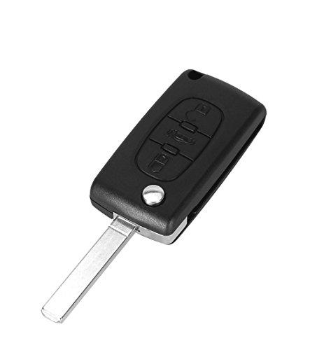 Carcasa de Chave para Citroen C3 Picasso C5 Peugeot 207SW 307SW 407SW 308SW 207 308 307CC RCZ Partner Phonillico - Baterias - citroen c3 picasso, peugeot 207sw, peugeot 307sw, peugeot 407sw, peugeot 308sw