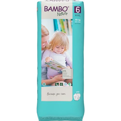 Fraldas BAMBO NATURE Eco Premium Xxl6 (Tam: XXL - 40 Unidades) ABENA - Fraldas - bambo, eco, xxl, 40 unidades