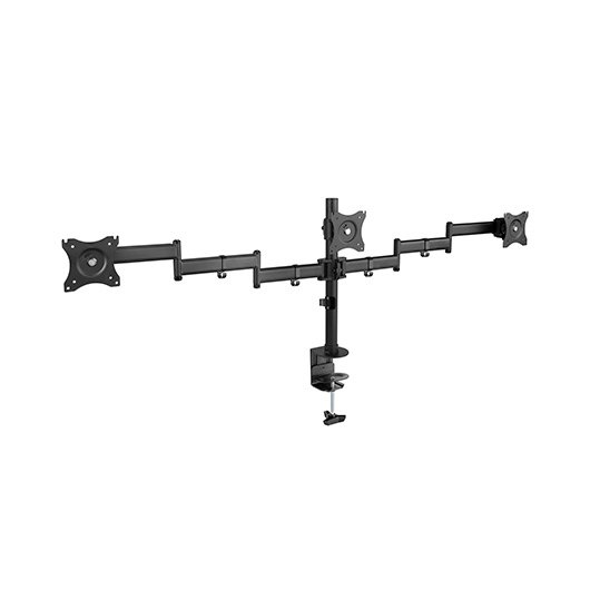 Suporte de Mesa para Ecrã TOOQ DB1327TN-B (de 13'' a 27'' - até 8 Kg - Preto) Tooq - Suportes para tv e monitor - 13'' a 27'', 8 kg, metal resistente, VESA 75x75mm