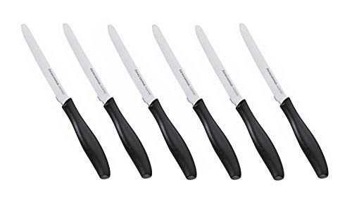 Conjunto de Talheres TESCOMA Sonic (Material: Aço Inoxidável - 12 x 2,5 cm) Tescoma - Facas de mesa - aço inoxidável, 12 x 2,5 cm, ergonômico, 6 peças