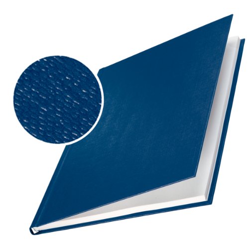 Capa de Encadernação LEITZ Impressbind 14 mm Azul Leitz - Papel de capa - capa encadernação, leitz impressbind, 14mm azul, rígida, cartão alta densidade, formato A4