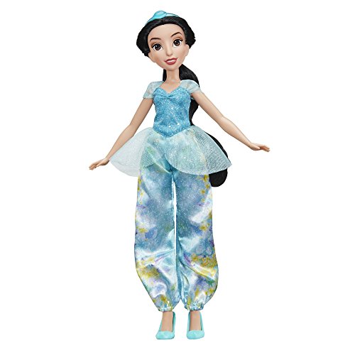 Boneca DISNEY PRINCESS Jasmine (Idade Mínima Recomendada: 3 anos) Disney - Bonecas - boneca, disney princess jasmine, idade mínima 3 anos, vestida, cabelos pretos longos