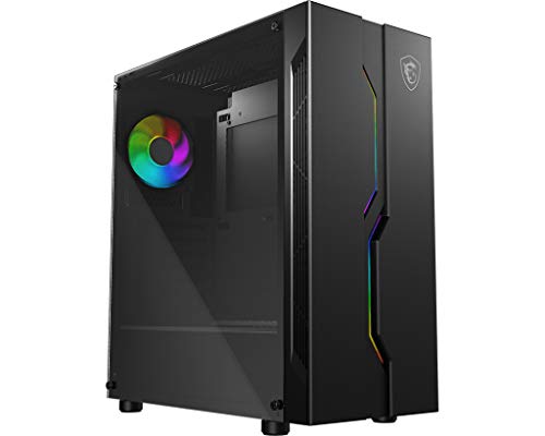 Caixa PC MSI MAG VAMPIRIC 010M (ATX Mid Tower - Preto) MSI - Componentes de computador - atx mid tower, preto, rgb lighting, gaming case
