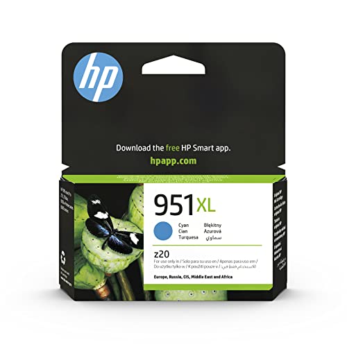 Tinteiro HP 951XL Original Ciano 1 peça(s) - CD972AE HP - Cartuchos de toner e jato de tinta - hp, ciano, alto volume