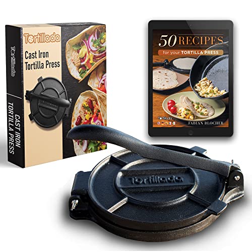 Tortilhada de Ferro Fundido 30 Cm Tostador Tortillada - Máquinas de fazer tortilhas e pão ázimo - tostador, hierro fundido, alta qualidade, pre-sazonado