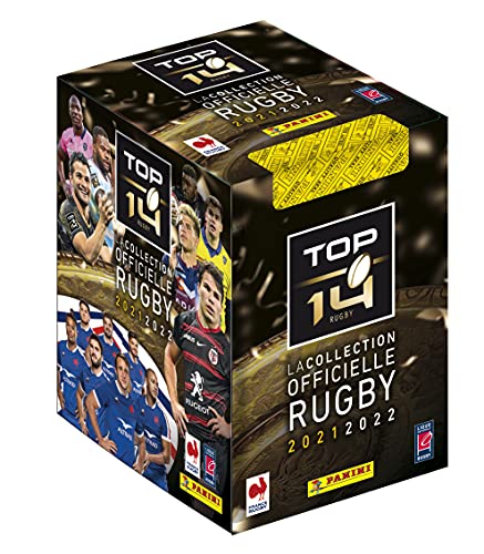 Caixa de 50 Bolsas Top 14 Rugby 21/22 PANINI PANINARO - Cartões colecionáveis ​​ - caixa, bolsas, top 14, rugby, panini