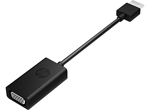 Adaptador de Cabo de Vídeo HP F6V92AA#ABB (HDMI - VGA) HP - Laptops - vga, hdmi, d-sub, fêmea