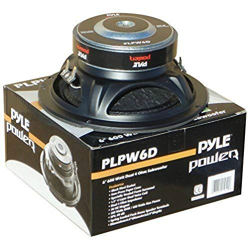 Subwoofer PYLE PHANTOM PLPW6D (300 W - 16.5 cm) PYLE - Subwoofers para veículos a motor - 300 W, 16.5 cm