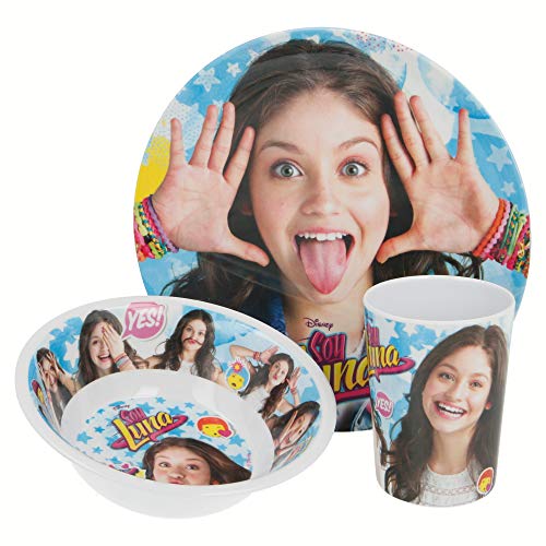 Conjunto de 3 Talheres SOY LUNA 86490 (Material: Melamina) Soy Luna - Jogos de jantar - melamina, 3 talheres, fácil de limpar