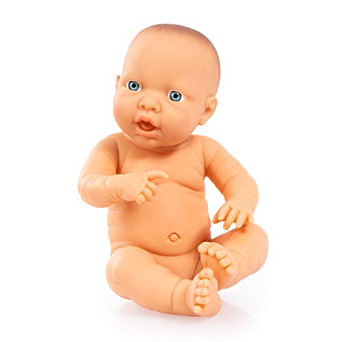 Boneca BAYER Baby Doll Bath Time (Idade Mínima Recomendada: 3 anos) Bayer - Bonecas - flexível, pele suave, biberão, fraldas, manta