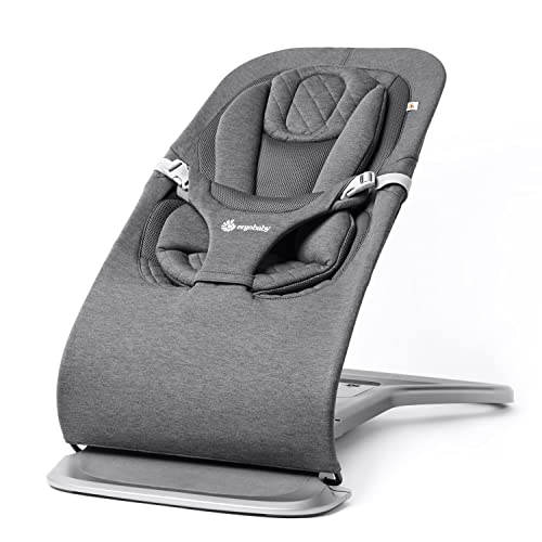 Ergobaby Hammock Evolve 3 em 1 Cinza Carvão Ergobaby - Móveis para bebês e crianças pequenas - ergonômico, 3 em 1, cinza carvão