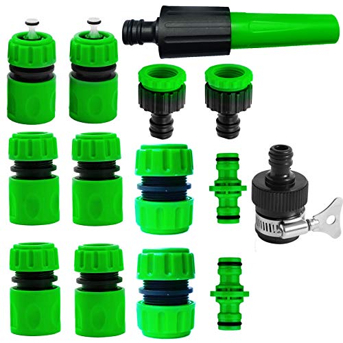 Conetor para Mangueira de Jardim 14 Unidades YAAVAAW - Acessórios e válvulas para mangueira de jardim - mangueira, jardim, 14 unidades