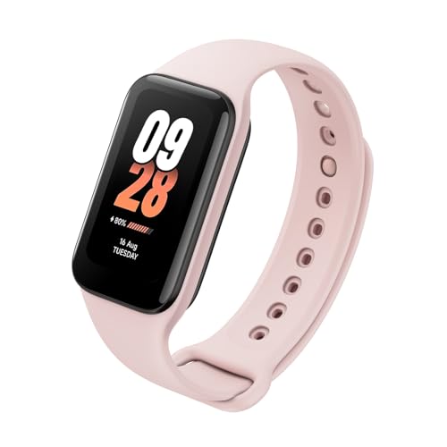 Pulseira Desportiva XIAOMI Smart Band 8 Active (Bluetooth - Até 14 dias de autonomia - Rosa) Xiaomi - Monitores de atividade - bluetooth, 14 dias autonomia, 50 modos desportivos, ecrã LCD