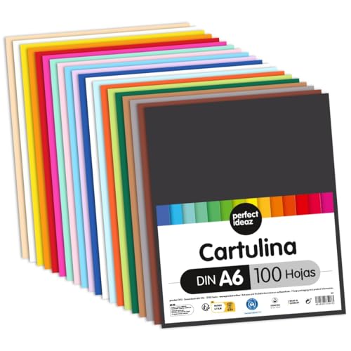 Cartolina Cuche 100 Folhas PERFECT IDEAZ procket - Papel de arte e artesanato - cartolina, cuche, 100 folhas