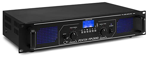 Amplificador FENTON FPL500 (2 Canais - 250 W) FENTON - Áudio - 250 w, 2 canais, usb, bluetooth