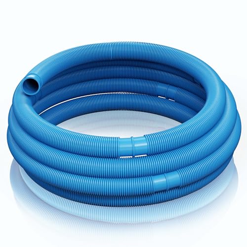 Mangueira de Piscina TEICHTIP (Azul - 9m) WilTec - Mangueiras de limpeza de piscina - 9 m, azul