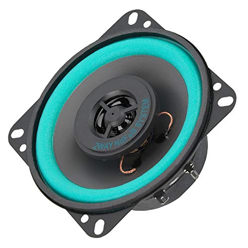 Coluna Auto CAR AUDIO 4'' (100W - Preto) Akozon - Alto-falantes de veículos automotivos - 100W, preto, antiderrapagem