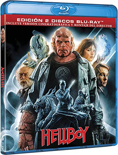 Hellboy (BD + Versión Extendida) (Edición en Español) SONY PICTURES HOME ENTERTAINMENT - Dvds de filmes e programas de televisão - bd, versão extendida, edição em espanhol, acção sobrenatural
