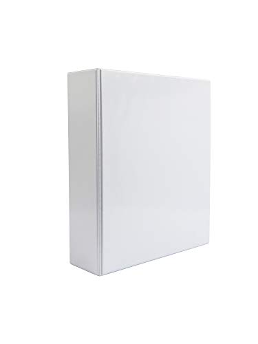 Dossier A4 Com 4 Argolas - Branco (Bagagem e artigos de couro) OFITURIA - Pastas Organizadoras - a4, 4 argolas, bolsa poliéster, cor branca