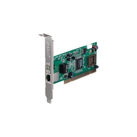 Placa de Rede D-LINK DGE-528T (RJ45 - 1000 Mbit/s) D-Link - Placas e adaptadores de interface de computador - ethernet lan, 1000 mbit/s, pci, preto