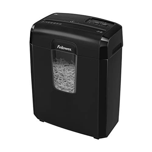Destruidora FELLOWES Powershred 8C (8 Folhas - Capacidade: 34 L) Fellowes - Destruidoras de papel - 8 folhas, 34 L, 4 x 35 mm, cabeça extraível