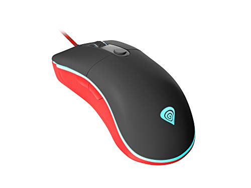 Rato GENESIS Krypton 500 RGB (Ótico - 7200 dpi - Preto) Natec Genesis - Ratos e trackballs - óptico, 7200 dpi, rgb, preto