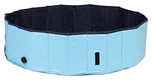 Piscina para Animais de Estimação TRIXIE 39483 TRIXIE - Piscinas - sem complicações, antiderrapante, válvula de drenagem, salva espaço