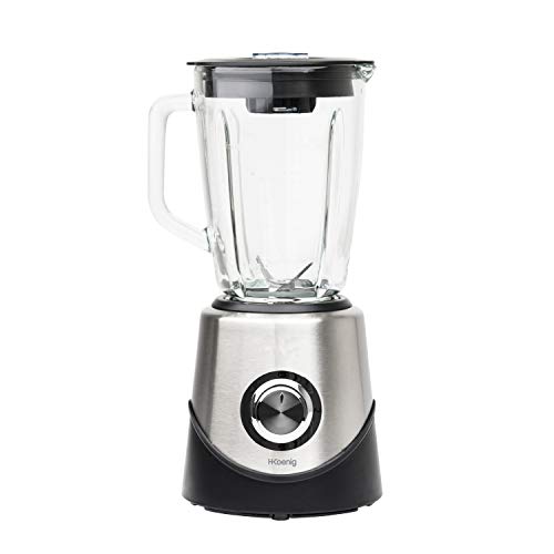 Liquidificador H.KOENIG MX15 (500 W - 1.5 L) H.Koenig - Batedeiras e liquidificadores - 1.5 L, 500 W, 3 velocidades, aço inoxidável