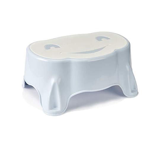 Thermobaby Baby Step Blue Flower Azul, Branco (Recondicionado Como Novo) Thermobaby - Banquetas - plástico, 150 kg, 1 ano, recondicionado