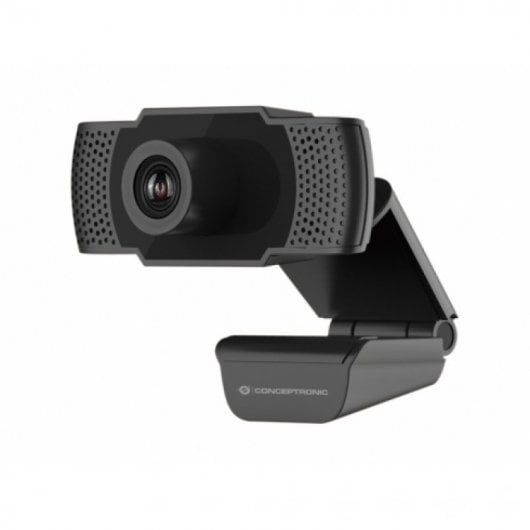 Webcam CONCEPTRONIC CHWCAMHDU2 (Full HD) Conceptronic - Webcams - full hd, 30 fps, visor incorporado, cmos