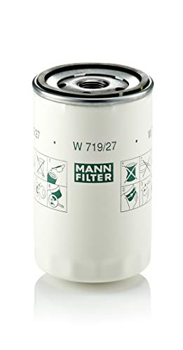 Filtro de Óleo MANN FILTER W 719/27 (2 Unidades) MANN FILTER - Circulação de óleo do motor do veículo - preto, plástico, 2 unidades