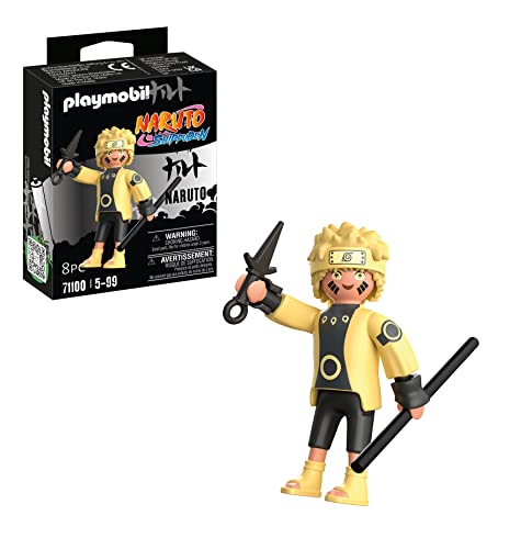 Figura NARUTO Ninja Rikudou (Idade Mínima Recomendada: 3 anos) PLAYMOBIL - Brinquedos - Naruto, traje típico, acessórios, 3 anos