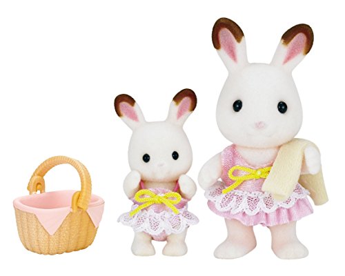 Boneca SYLVANIAN FAMILIES 5233 (Idade Mínima: 5) SYLVANIAN FAMILIES - Conjuntos de brinquedos - família, conejos, carrinho, mala