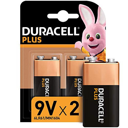 Pilhas Não Recarregáveis DURACELL MN1604B2 Duracell - Baterias de uso geral - alcalino, 9V, não-recarregável