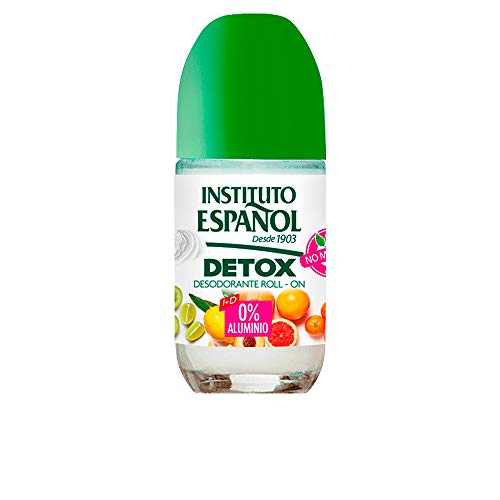 Desodorizante INSTITUTO ESPAÑOL Desintoxicação 0 Alumínio Roll-On (75 ml) Instituto Español - Desodorizantes e antitranspirantes - desintoxicação, alumínio, 24 horas, anti-odorífera