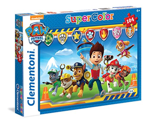 Puzzle CLEMENTONI Super Patrulha 104 Peças CLEMENTONI - Quebra-cabeças de encaixar - puzzle, super patrulha, 104 peças, destreza, concentração