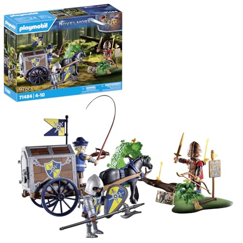 Conjunto de Brinquedos PLAYMOBIL Novelmore PLAYMOBIL - Conjuntos de brinquedos - 97 peças, figuras, animal, acessórios