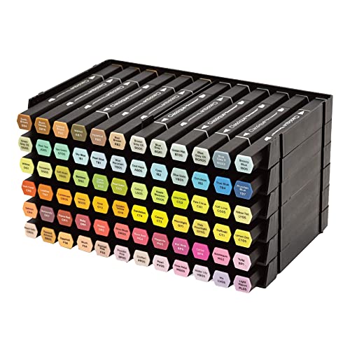 Spectrum Noir SPECN-6 (Consumíveis e Acessórios) Crafter's Companion - Organizadores de mesa - 6 cores, base alcoólica, traço 0,4mm