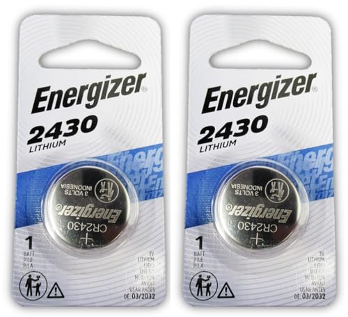 Pilhas Não Recarregáveis ENERGIZER CR2430 x2 (3V - 1.5Wh) Energizer Batteries - Baterias - 3V, 1.5Wh, alcalino
