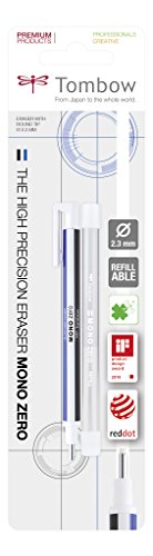 Marcador TOMBOW MONO ZERO (Ponta de 0,5 mm) Tombow - Borrachas - ponta 0,5 mm, tinta à base de água, corpo em borracha, ponta metálica