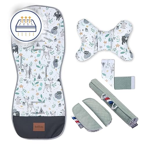 Almofada para Carrinho de Bebé BELLOCHI Bambi Bellochi Growing in style - Móveis para bebês e crianças pequenas - almofada, carrinho bebé, BELLOCHI Bambi, prático, confortável