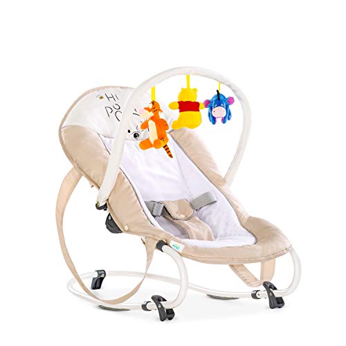 Berço de Viagem Cuddle Pooh 120X60Cm Bege Hauck - Brinquedos para bebês e equipamentos de atividades - 120x60cm, berço de viagem, bege