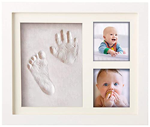 Kit de Impressão Digital para Pés e Mãos do Bebé S&S GesbR - Porta-retratos - kit, impressão digital, pés, mãos, bebé