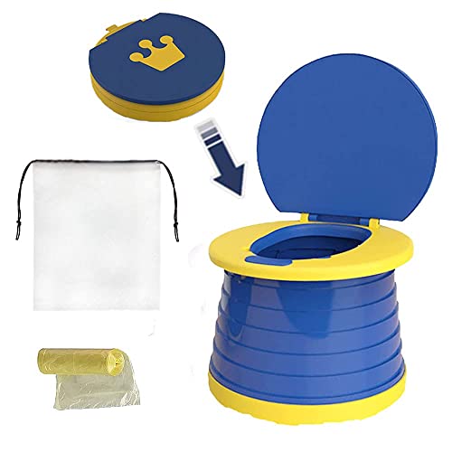 Porta-Bebe INODORO PLEGABLE Azul (Alumínio) NETT-DE - Acentos de vaso - porta-bebé, plegável, azul, alumínio
