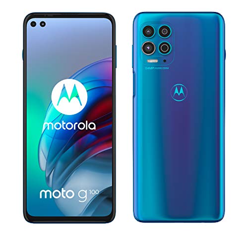 Smartphone MOTOROLA Moto G100 (6.5'' - 8 GB - 128 GB - Azul) Motorola - Telemóveis - smartphone, moto g100, 6.5 polegadas, 8 gb, 128 GB, azul