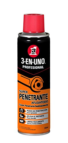 Spray para Desamarrar e Limpar 3 em 1 SUPERPENETRANTE EN - Lubrificantes - penetrante, 3 em 1, óxido, tuercas, tornillos