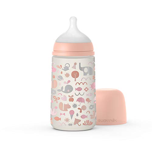 Biberão Tetina Fluxo Médio 270Ml 3Meses+ Into The Forest 2 Suavinex Suavinex - Roupa - 270ml, 3 meses, anti-cólicas, fluxo médio