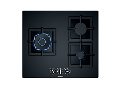 Placa de Gás SIEMENS EP6A6CB20 (Gás Butano-Propano - 59.2 cm - Preto) Siemens - Cooktops - gás butano, gás propano, 59.2 cm, preto